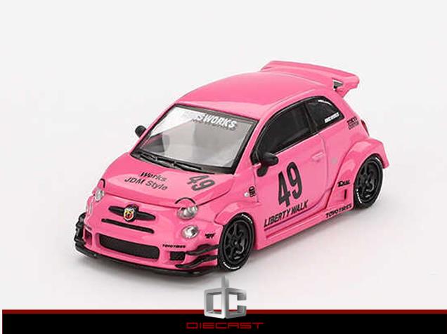 Fiat Abarth 595 LB Works X Abas Works Pink Blister  MG-MGT00851