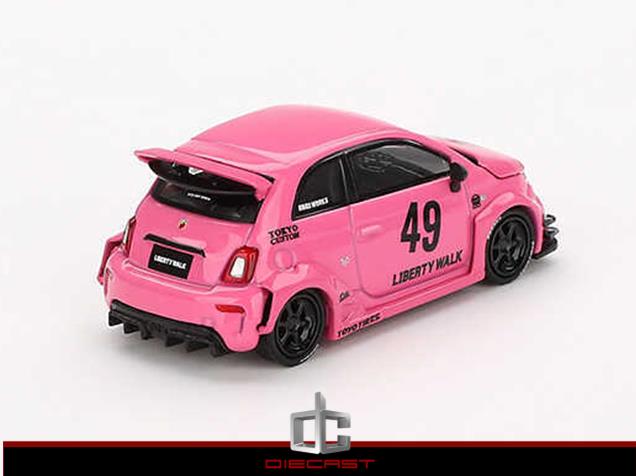 Fiat Abarth 595 LB Works X Abas Works Pink Blister  MG-MGT00851