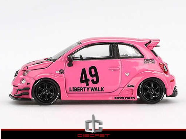 Fiat Abarth 595 LB Works X Abas Works Pink Blister  MG-MGT00851
