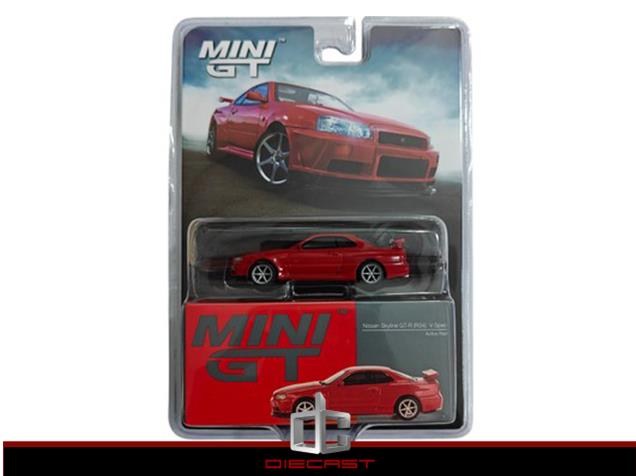 Nissan Skyline GT-R R34 V-Spec Active Red
